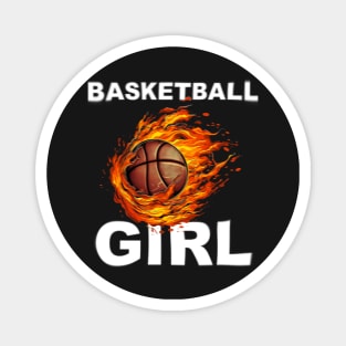 Basketball Girl Magnet